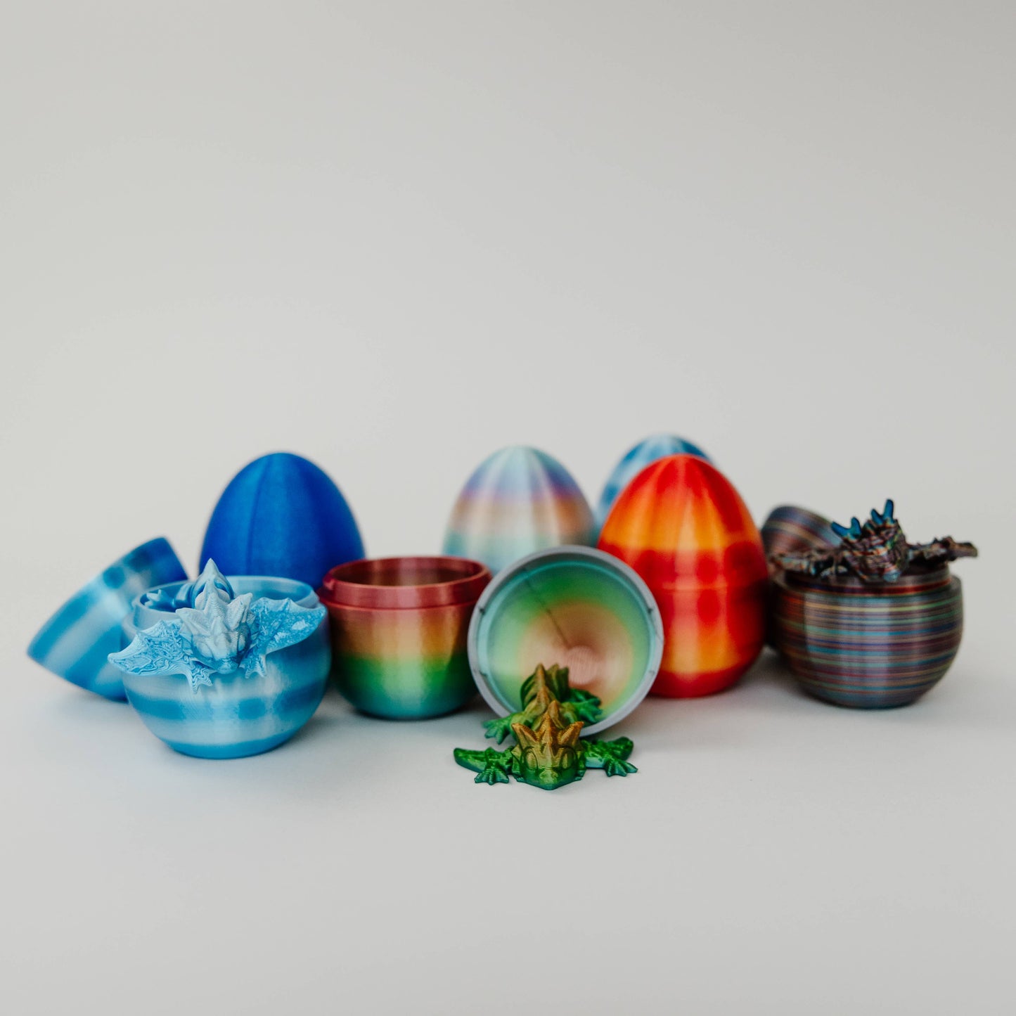 Small 3D Printed Mystery Dragon Eggs