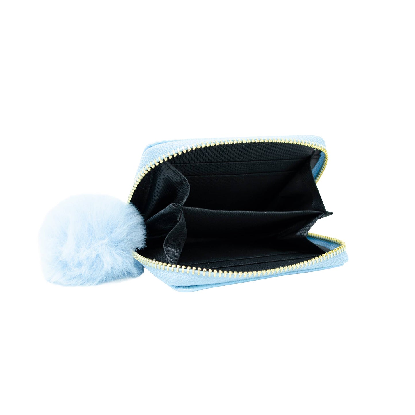 Shiny Wave Wallet: Blue