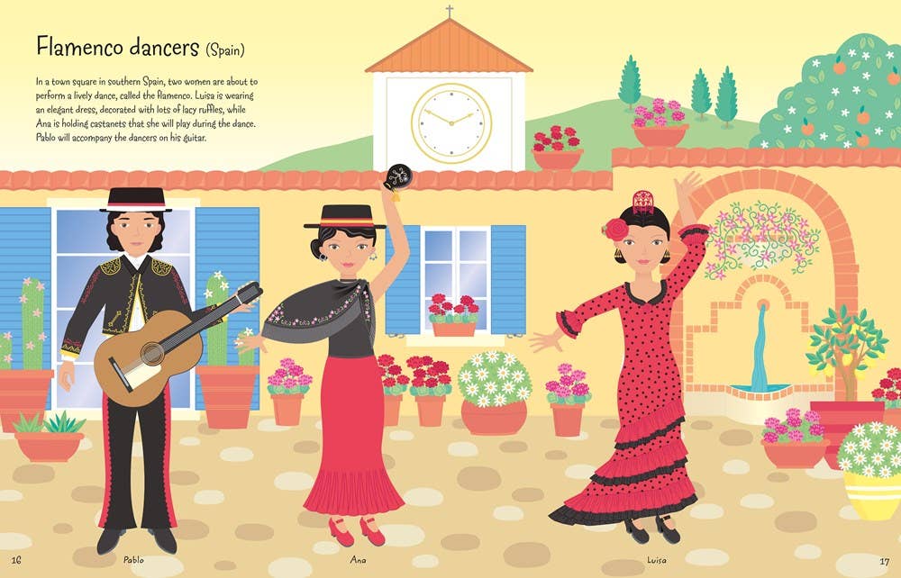 Sticker Dolly Dressing Around The World : Usborne