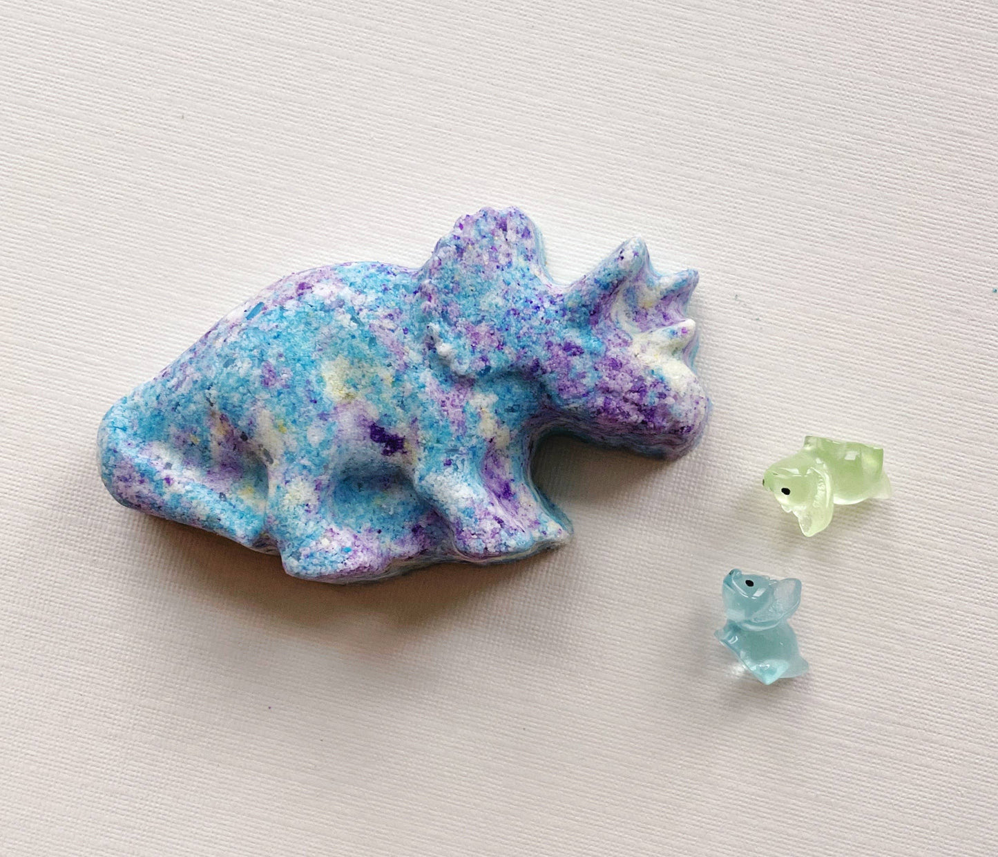 Triceratops Dino Bath Bomb with toy!