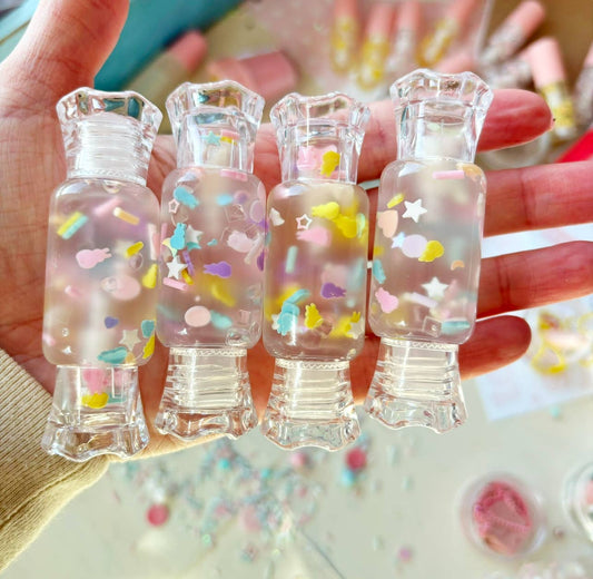 Pastel Easter Candy Lip Gloss - Skittles