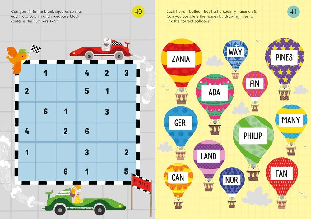 Lots of Travel Puzzles and Games : Usborne