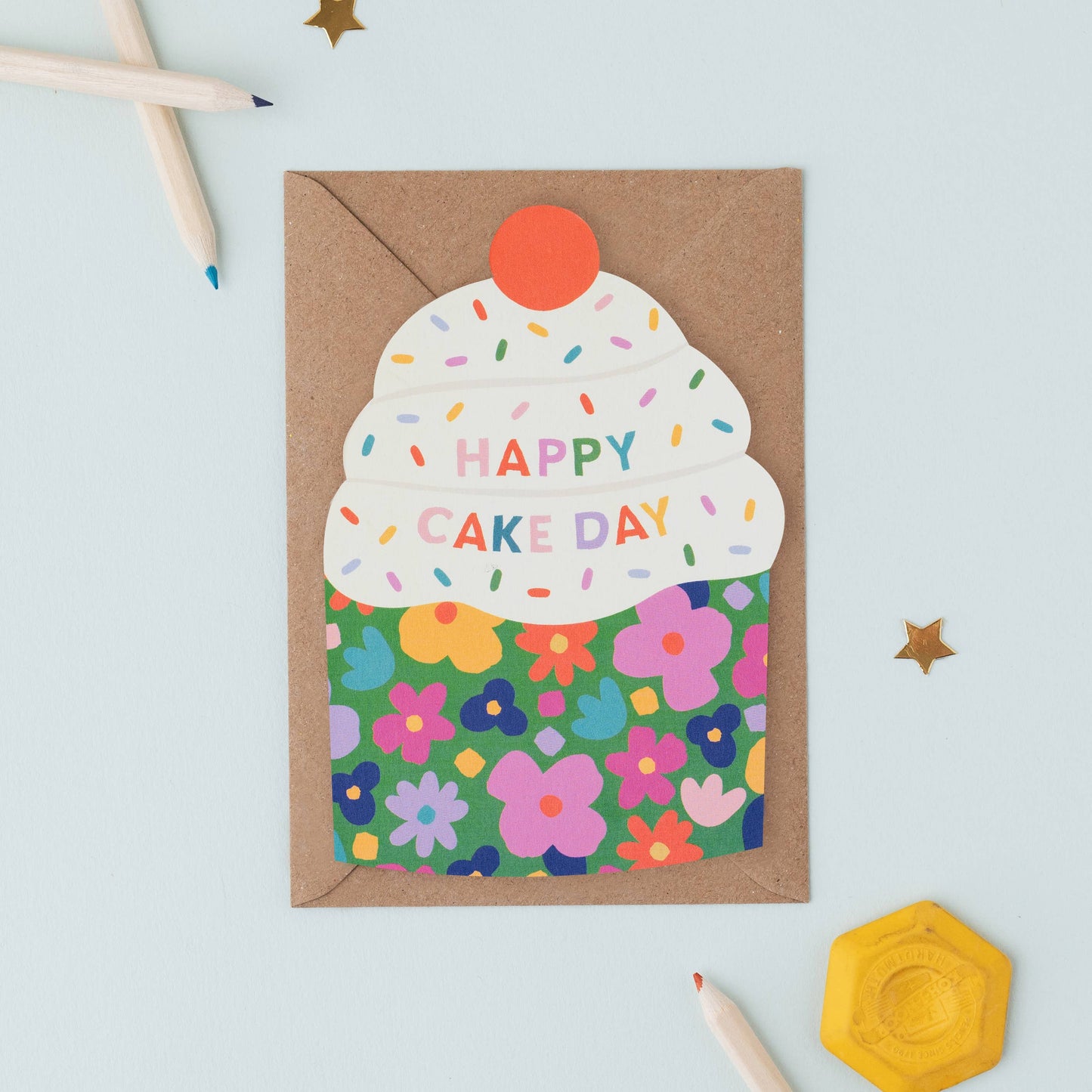 Cupcake Birthday Card