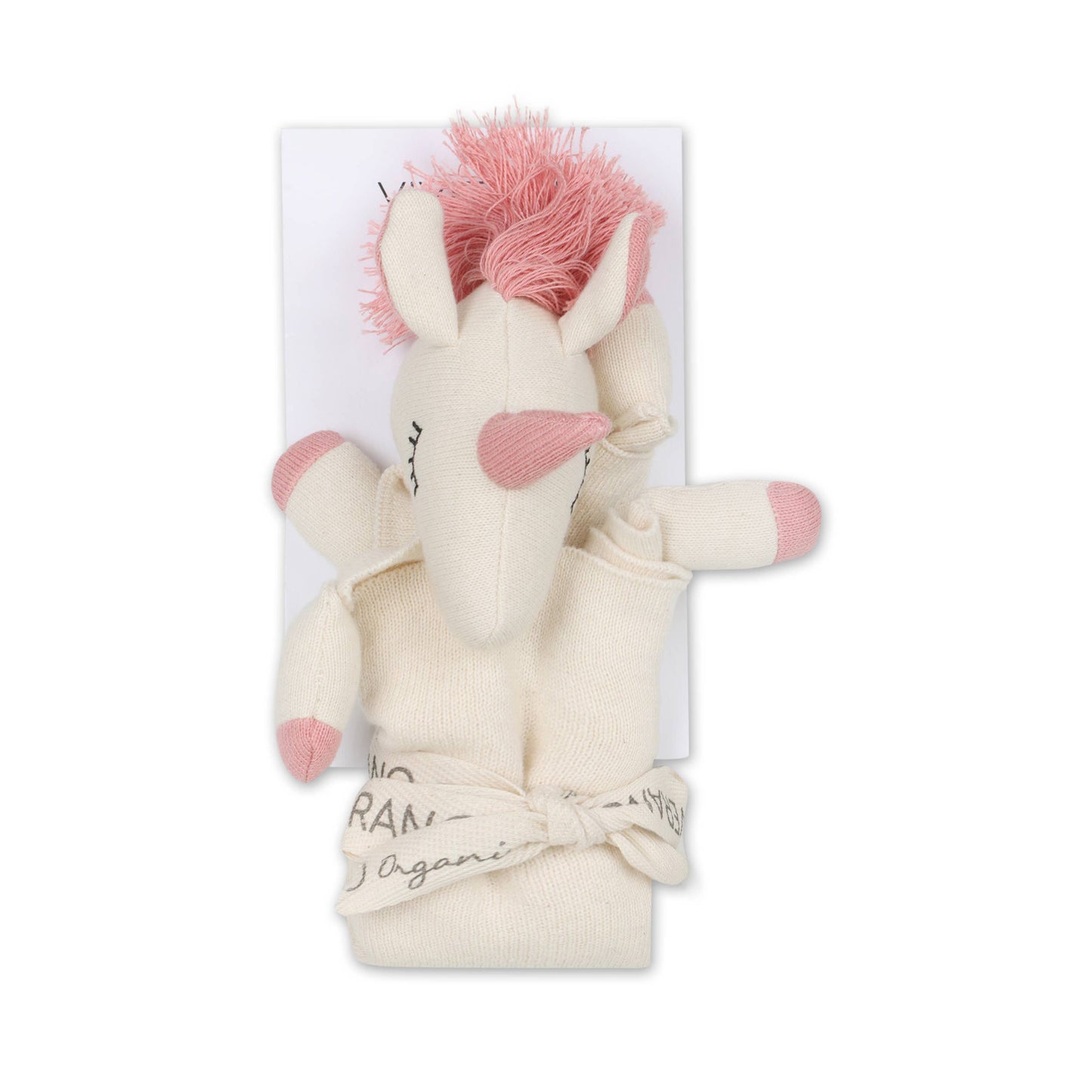 Unicorn - Organic Baby Lovey Security Blanket Cuddle Cloth