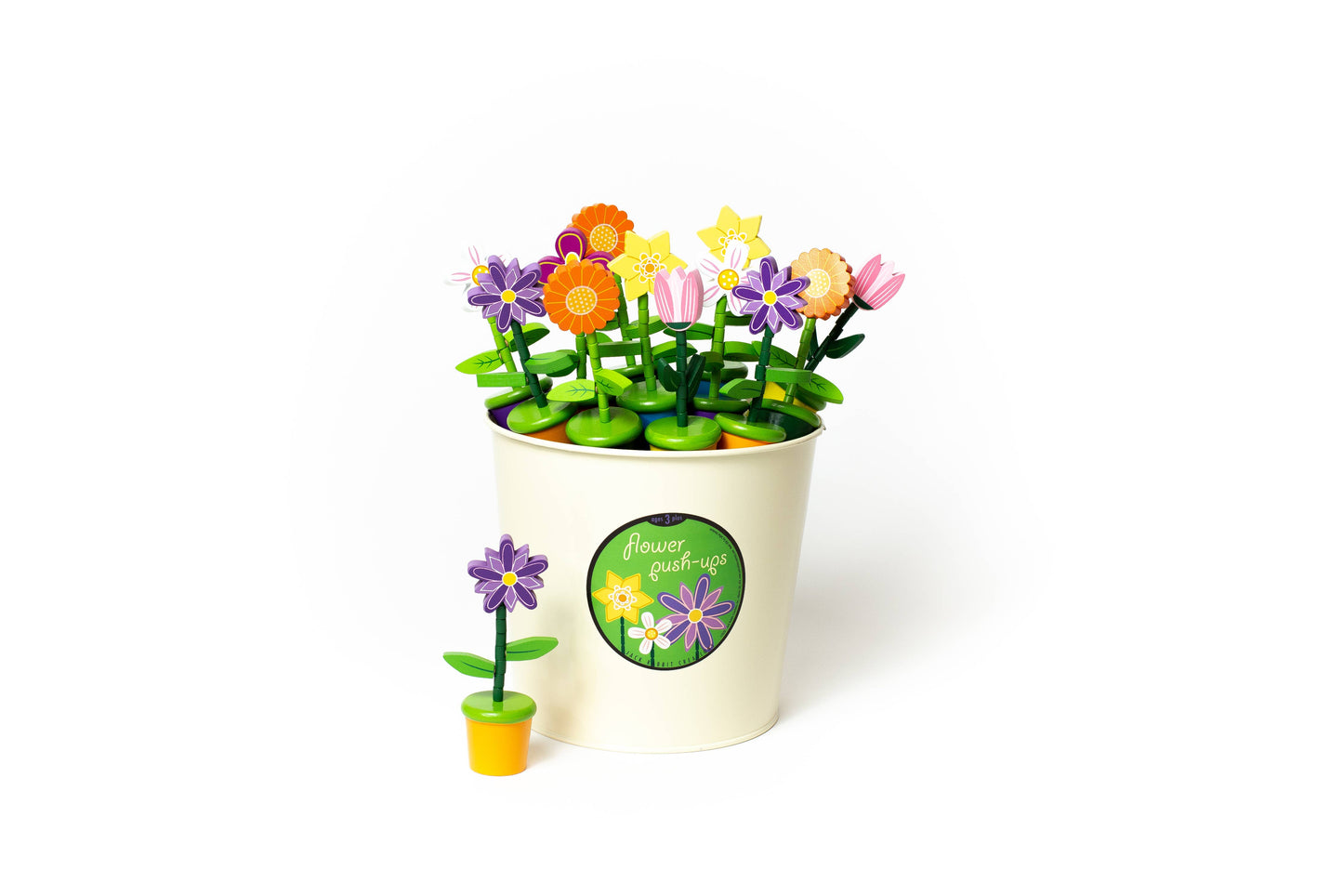 Flower Push Puppet