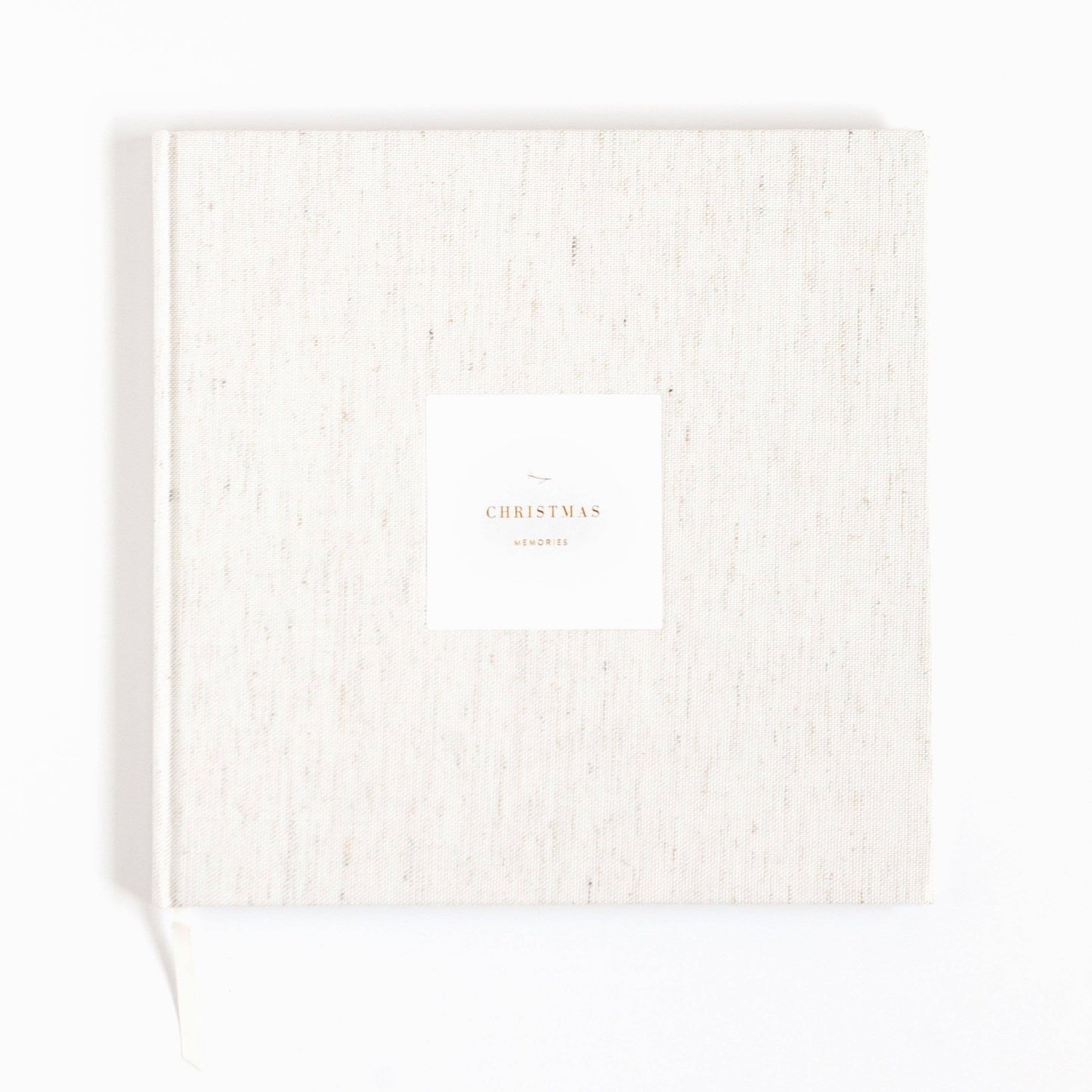 Christmas Memory Journal - Oatmeal