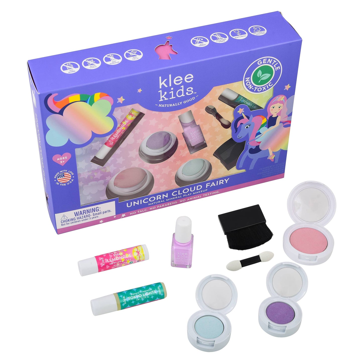 Pink Bubble Fairy - Klee Kids Deluxe Makeup Kit