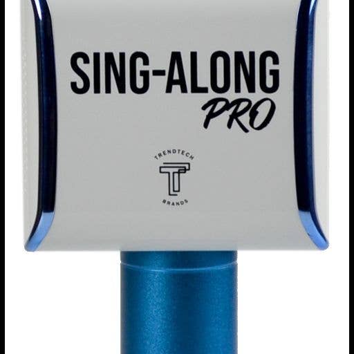 Sing A Long Pro 3 Karaoke Bluetooth Microphone-Blue