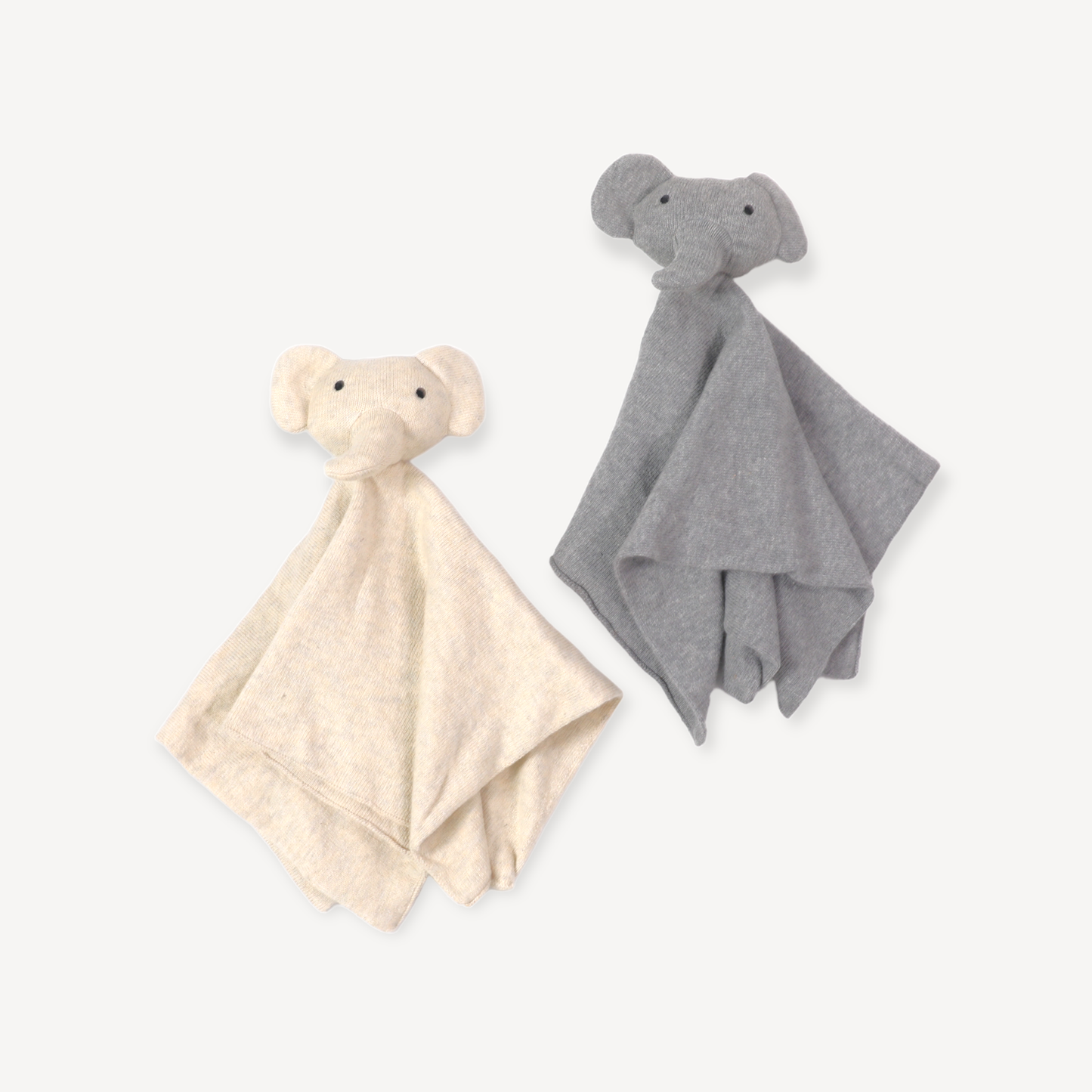 Elephant - Organic Baby Lovey Security Blanket Cuddle Cloth