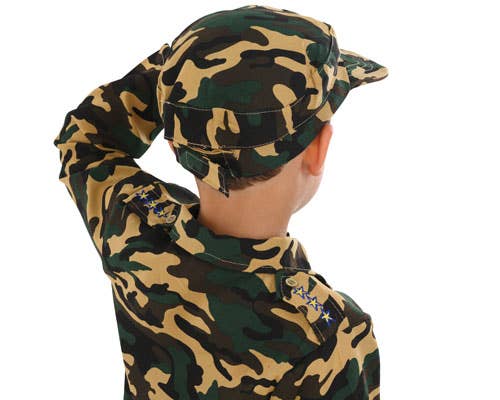Deluxe Army Dress Up Costume Set