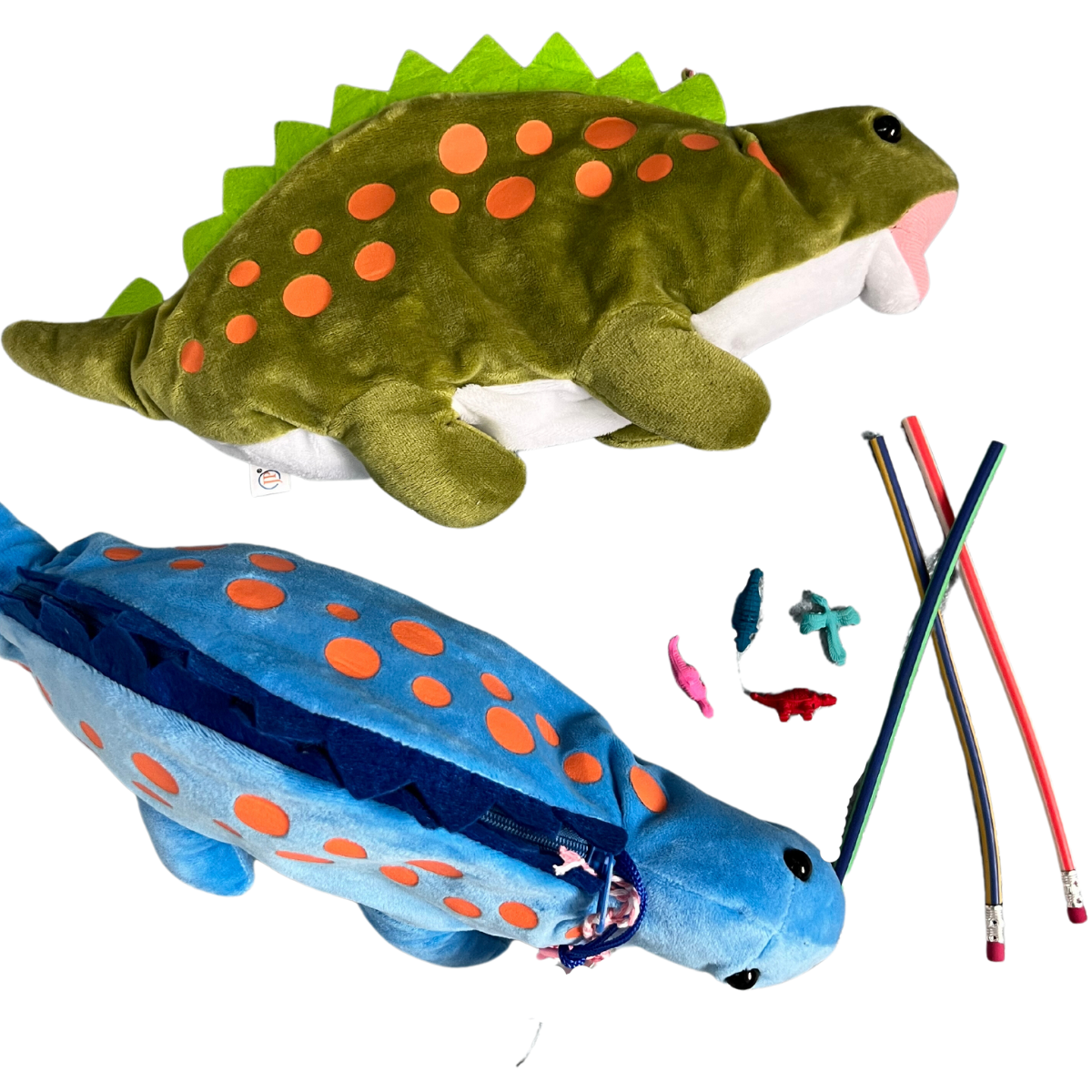 Dinosaur Pencil Pouch Set