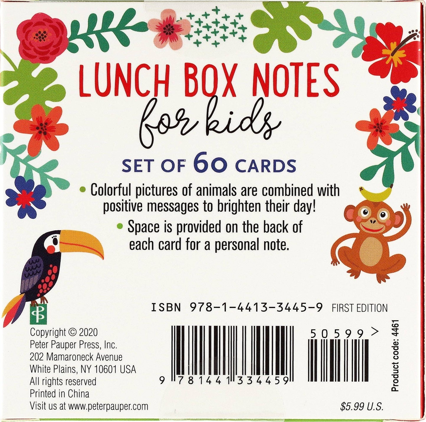 Lunch Box Notes for Kids (60 Cards)