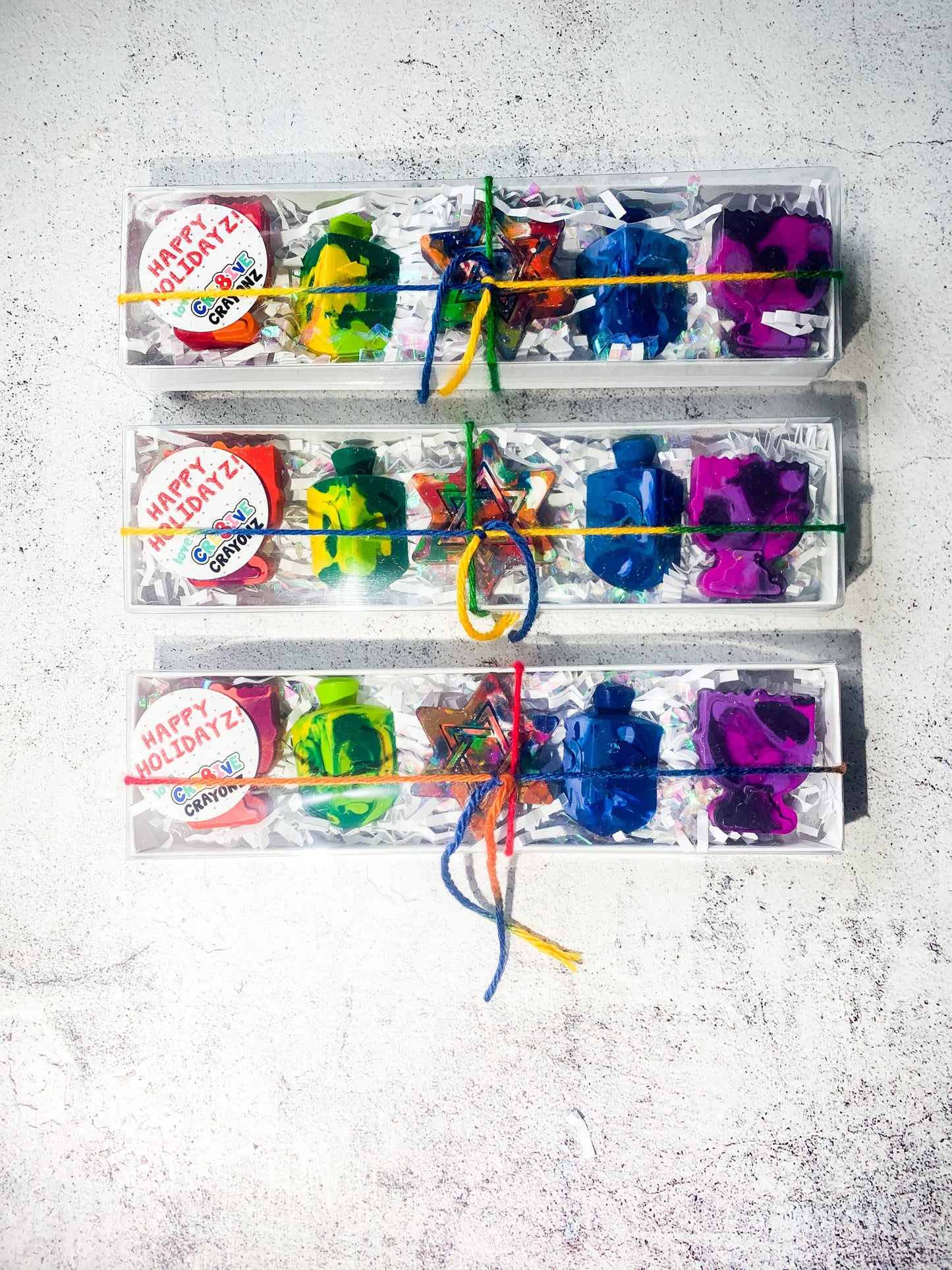 Hanukkah Crayons
