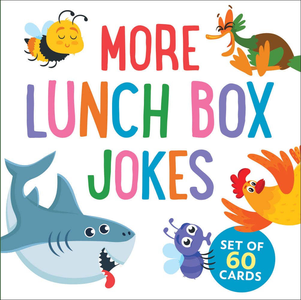 More Lunch Box Jokes Card Deck (60 cards)