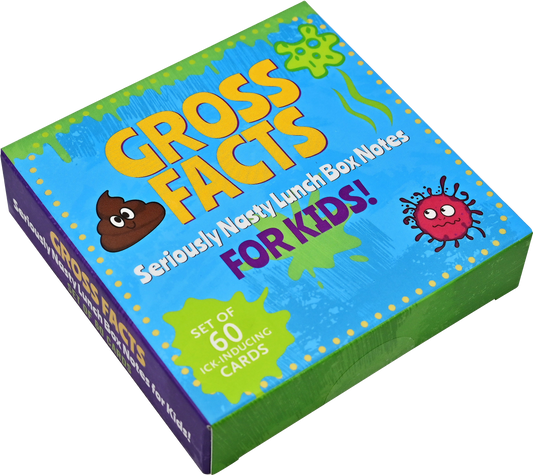 Lunch Box Notes for Kids - Gross Facts (60 cards)