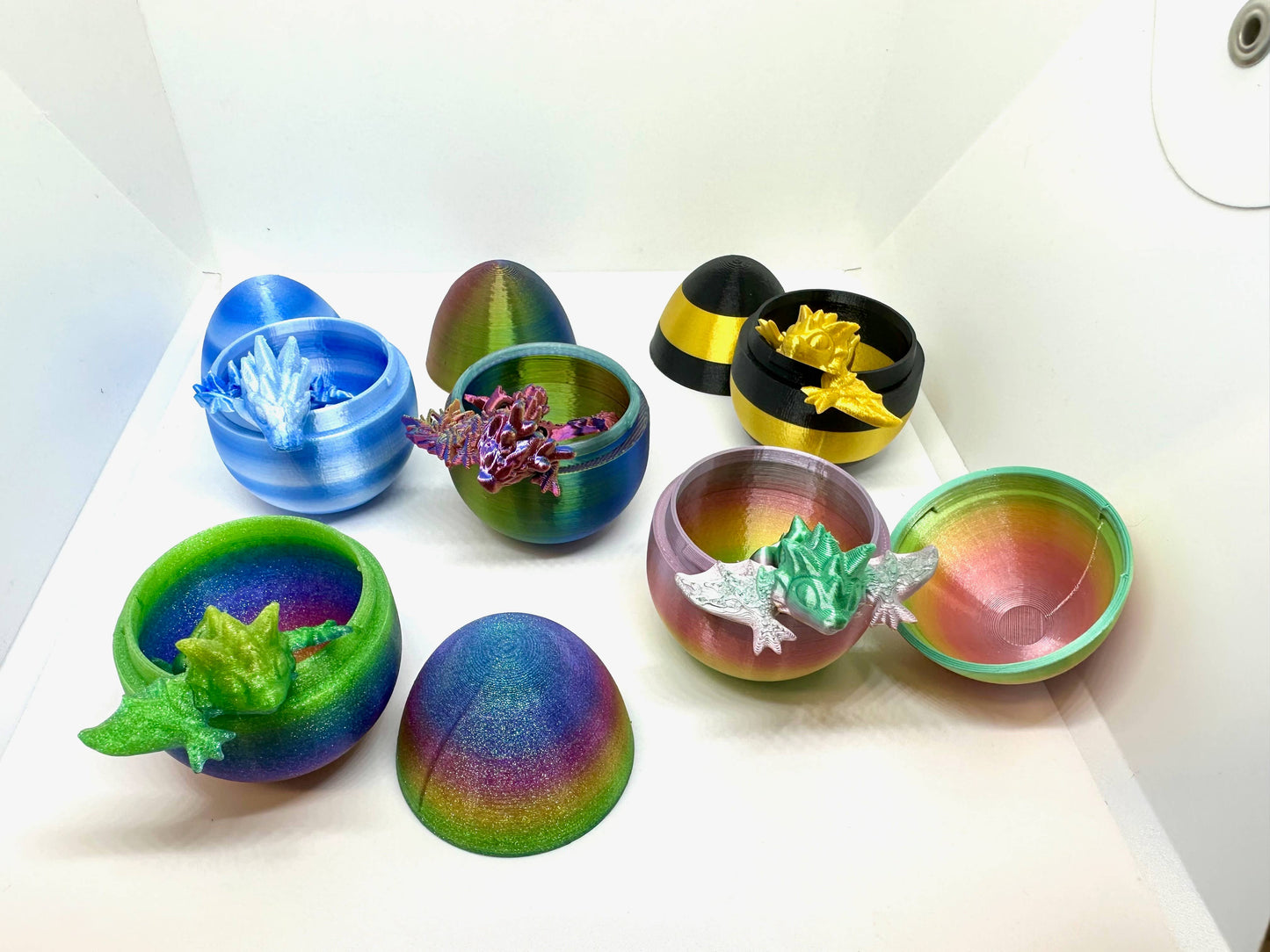 Small 3D Printed Mystery Dragon Eggs