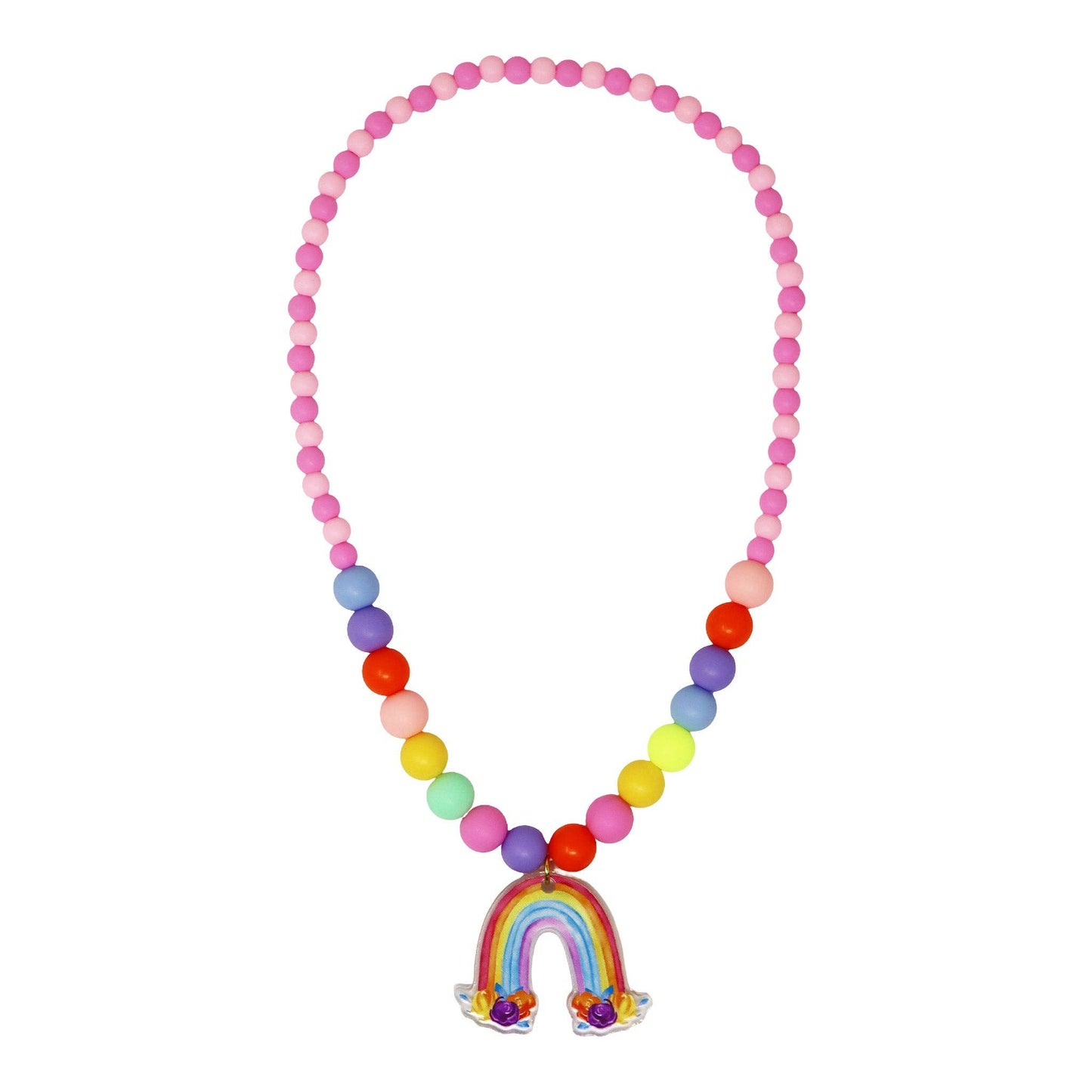 Rainbow Cloud Necklace & Bracelet Set