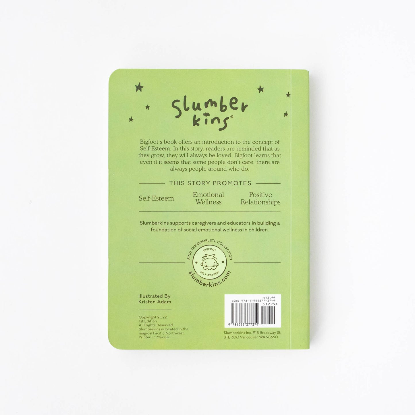 Bigfoot's Self Esteem Set - with 2 books!