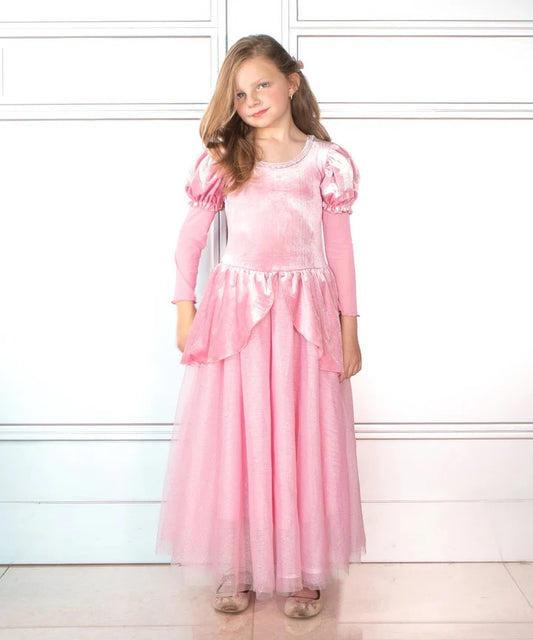 Romantic Pink Mermaid Costume Dress
