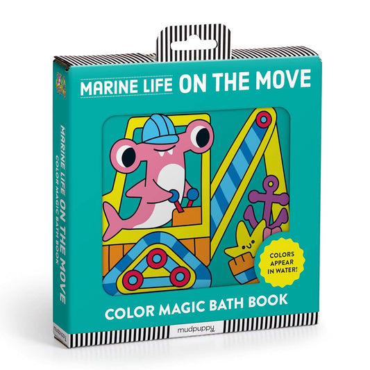 Marine Life On the Move Color Magic Bath Book