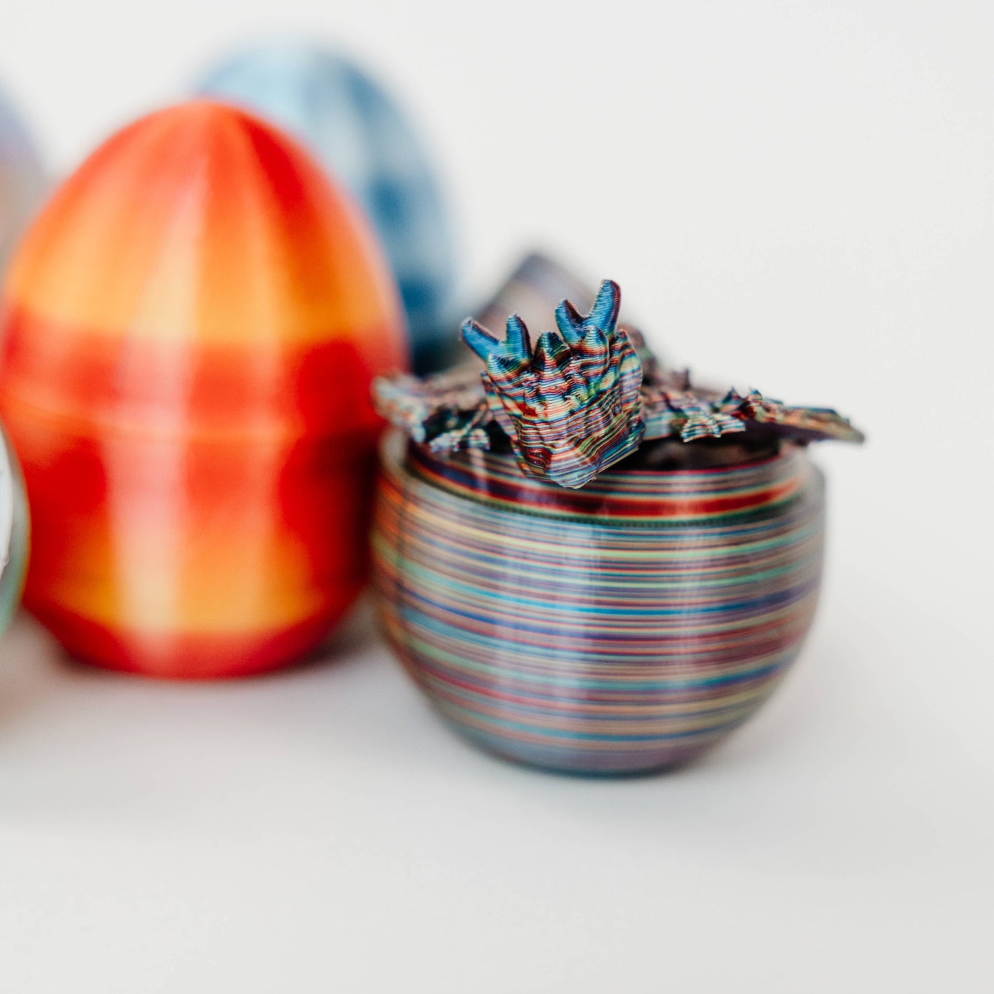 Small 3D Printed Mystery Dragon Eggs