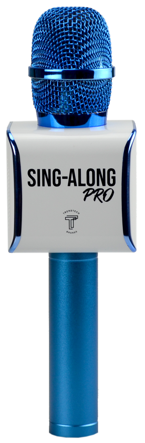 Sing A Long Pro 3 Karaoke Bluetooth Microphone-Blue