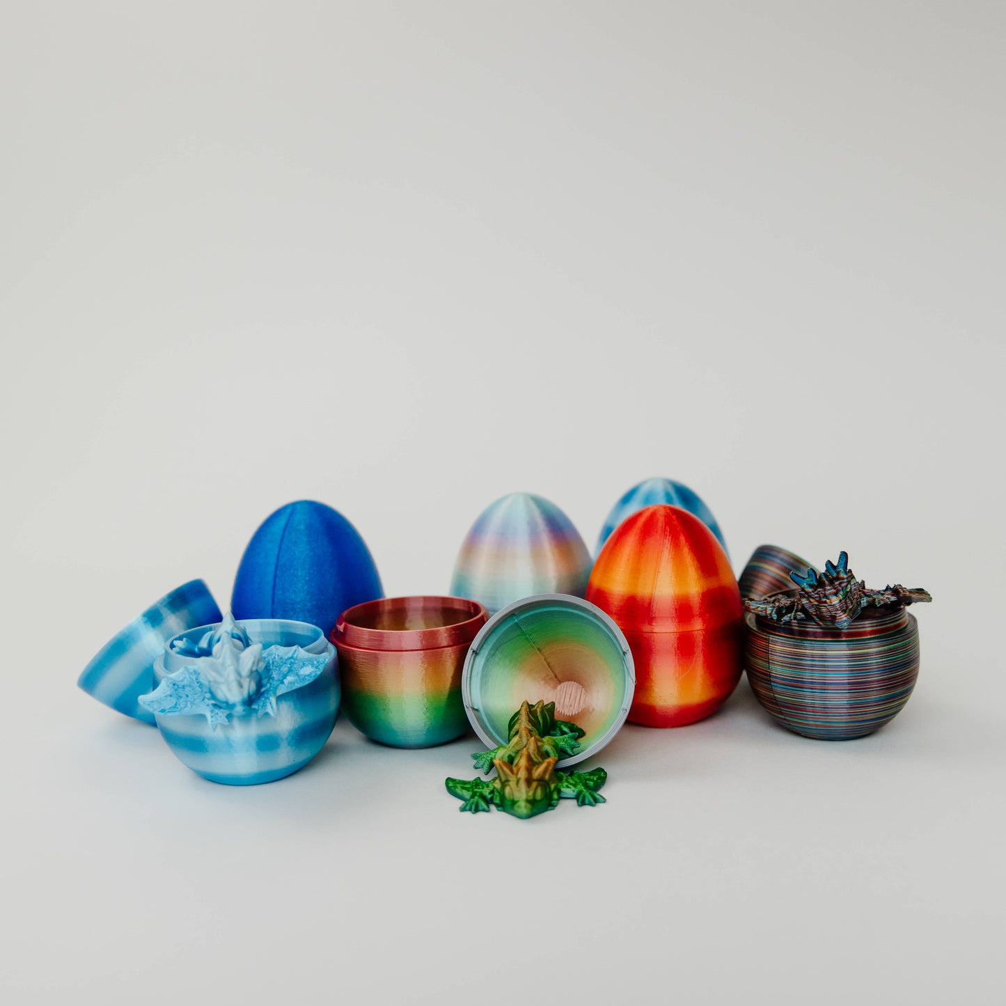 Small 3D Printed Mystery Dragon Eggs