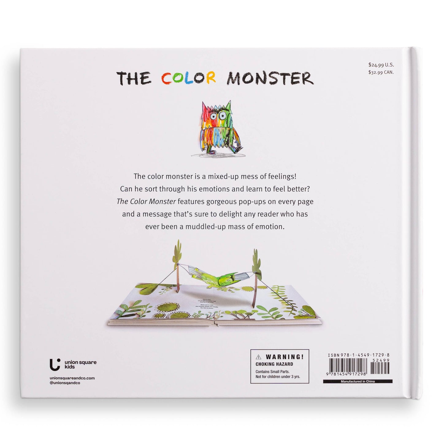 The Color Monster: A Pop-Up Book of Feelings by Anna Llenas