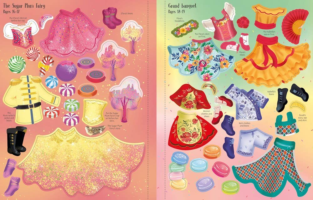 Sticker Dolly Dressing The Nutcracker : Usborne