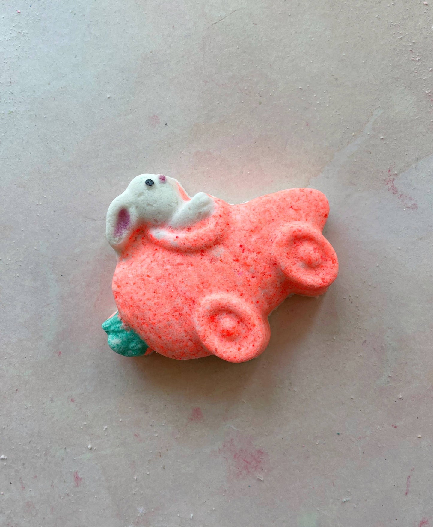 Carrot Car Bath Bomb with toy inside!