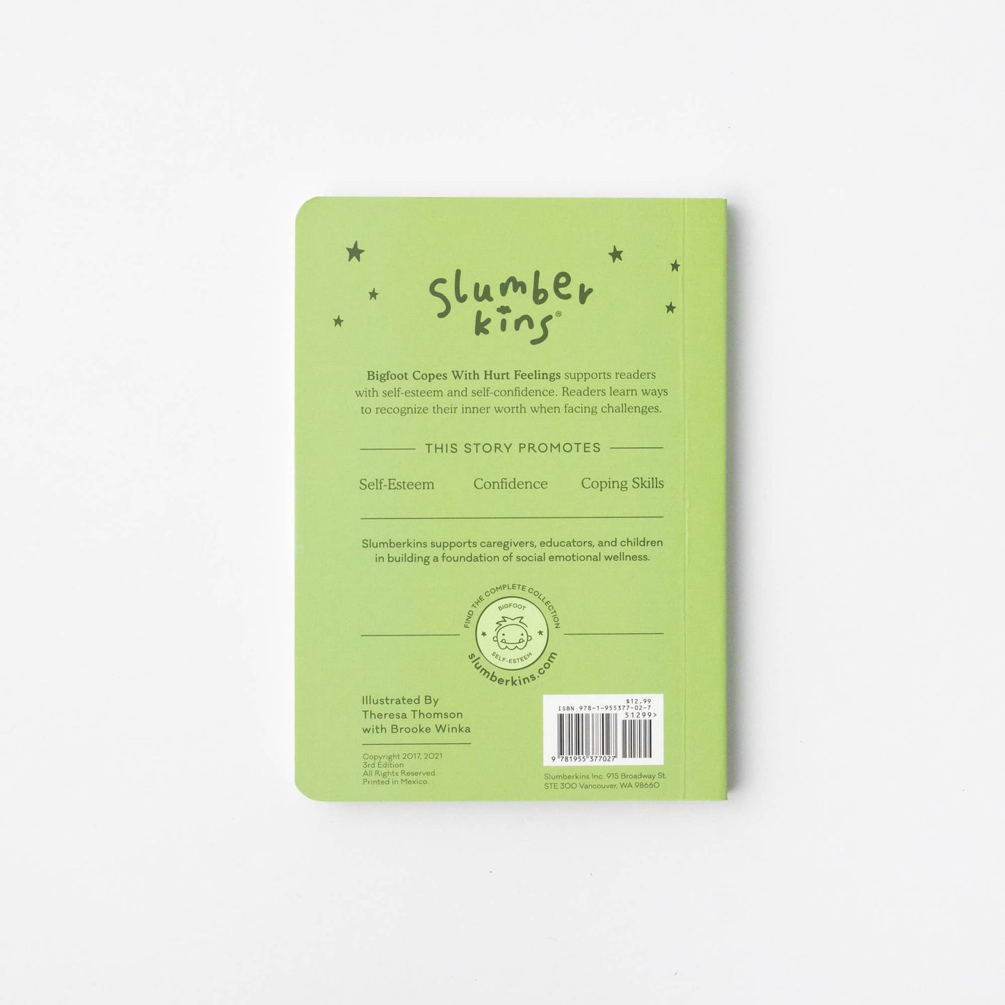 Bigfoot's Self Esteem Set - with 2 books!