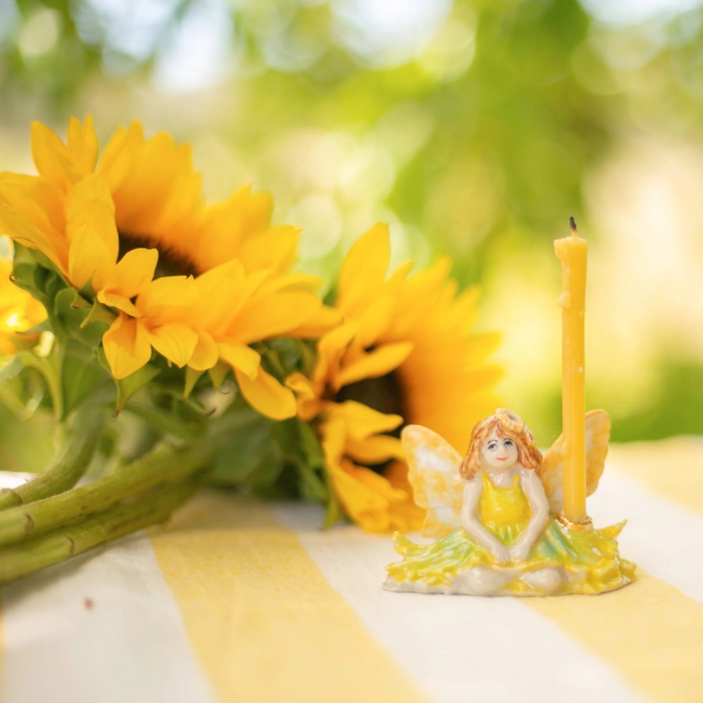 Sunflower Fairy Cake Topper