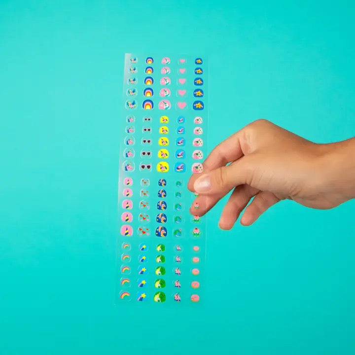200 Unicorn Nail Stickers