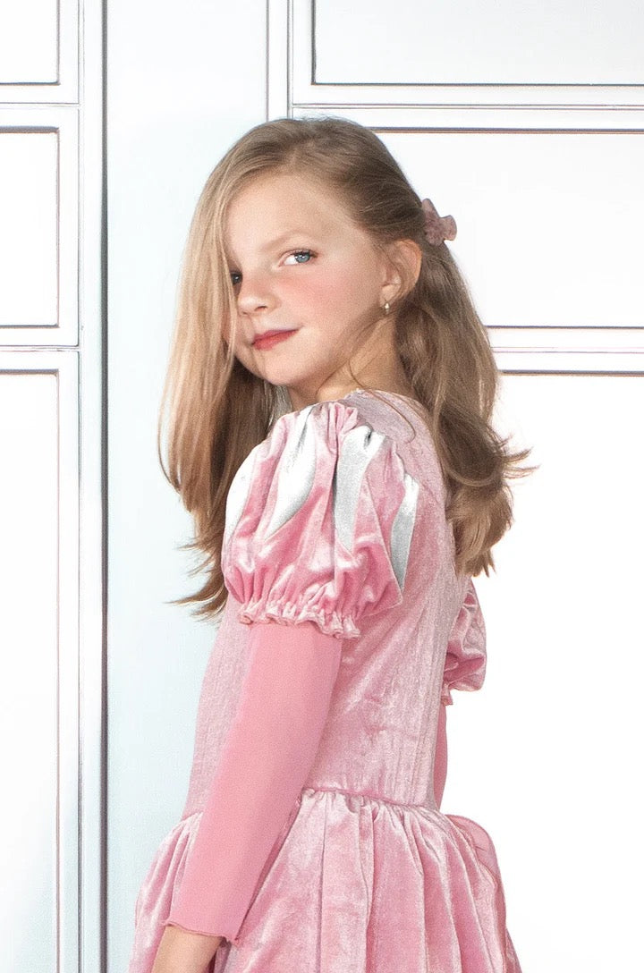 Romantic Pink Mermaid Costume Dress