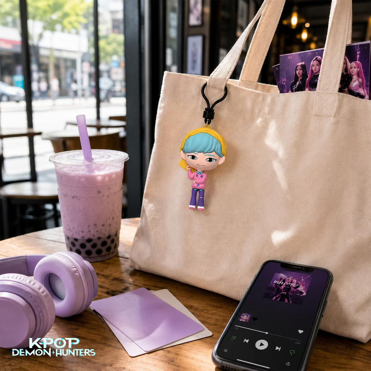 K-POP Demon Hunters Figural Bag Clip - Series 1 Mystery Bag