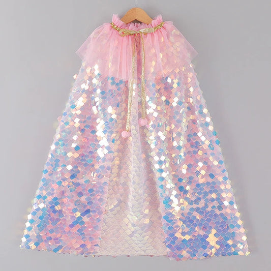 Mermaid Sequin Capes