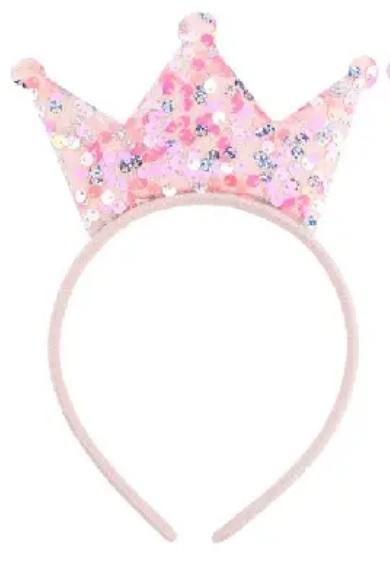 Sequin Headband Crown