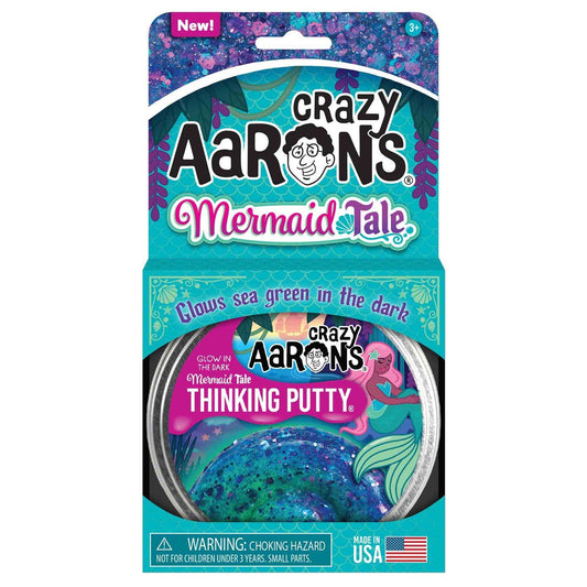 Crazy Aaron's Mermaid Tale - Full Size 4" Thinking Putty Tin