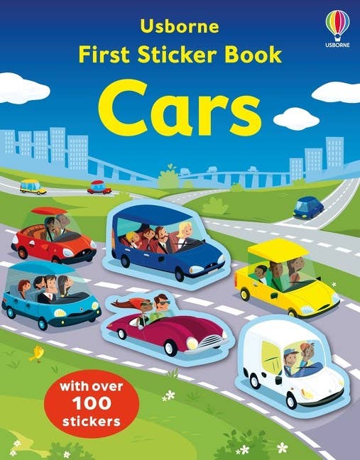 First Sticker Book: Cars by Simon Tudhope