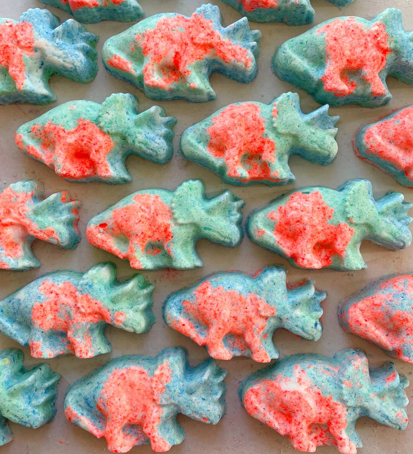 Triceratops Dino Bath Bomb with toy!