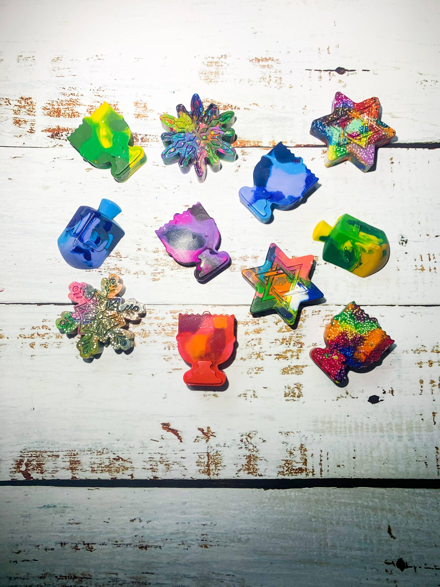 Hanukkah Crayons