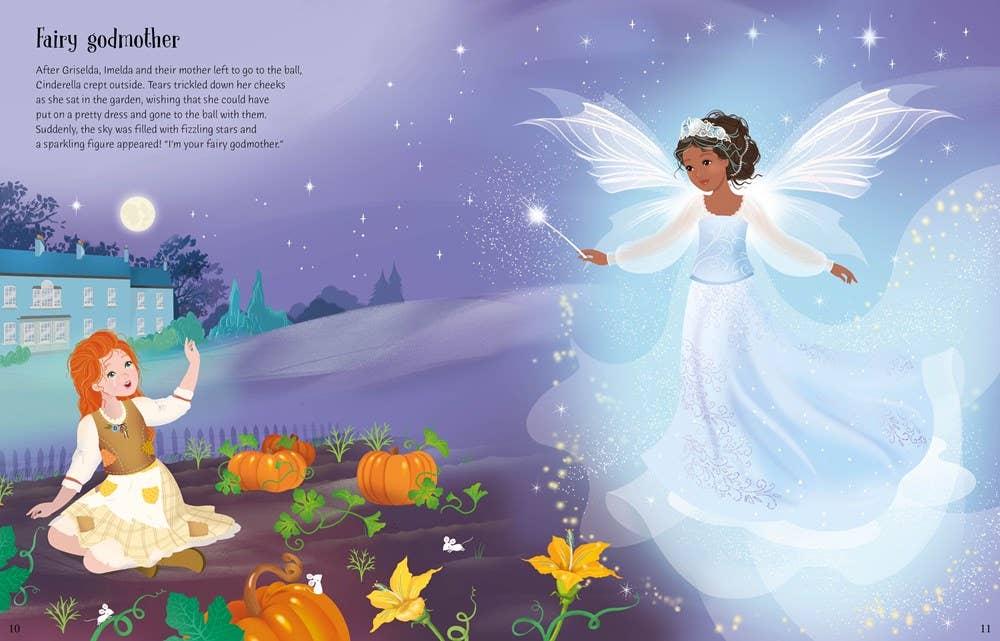 Sticker Dolly Dressing Cinderella : Usborne