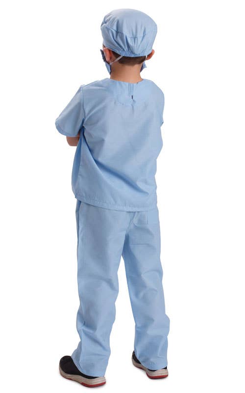 Blue Doctor Scrubs Costume