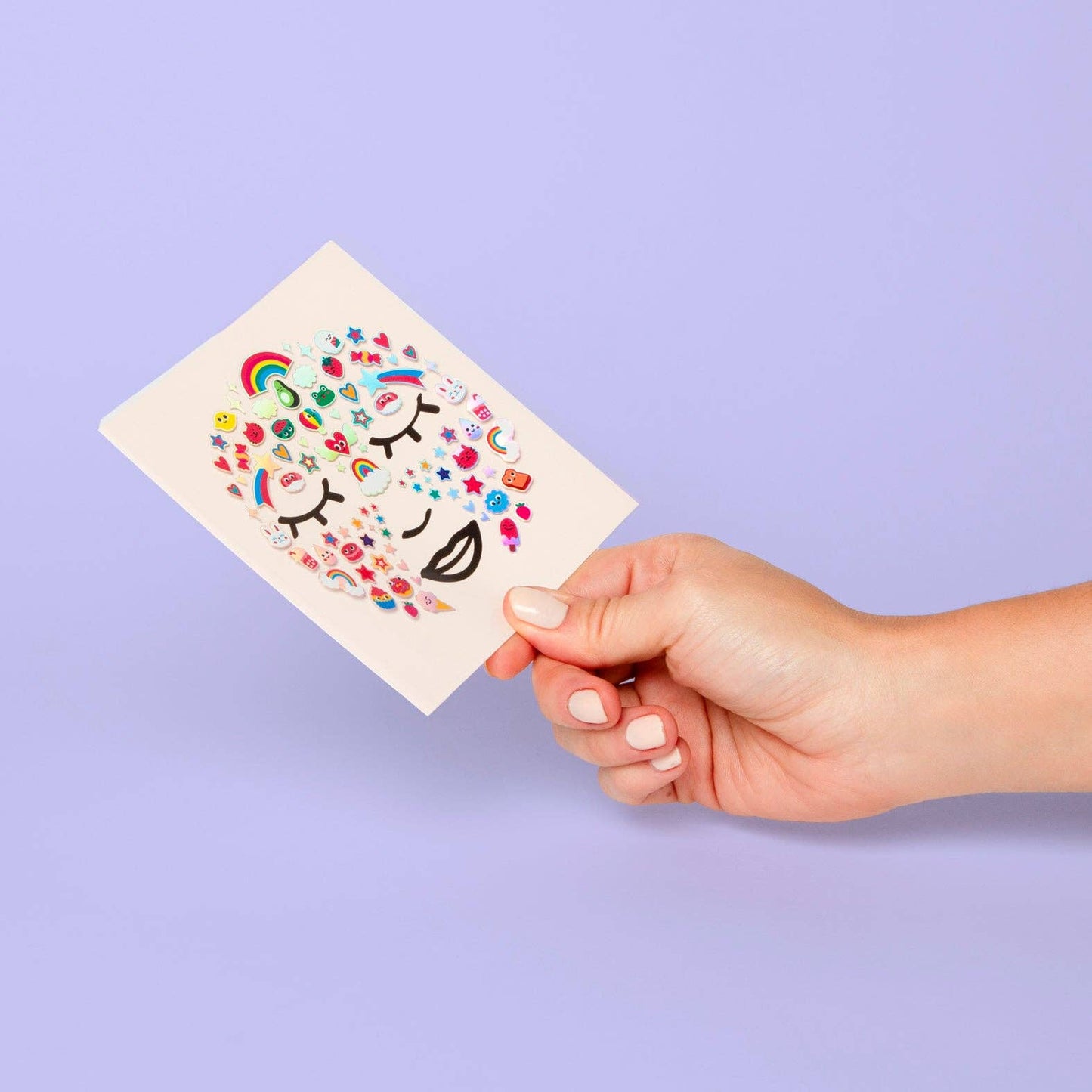 Face Stickers - Kawaii
