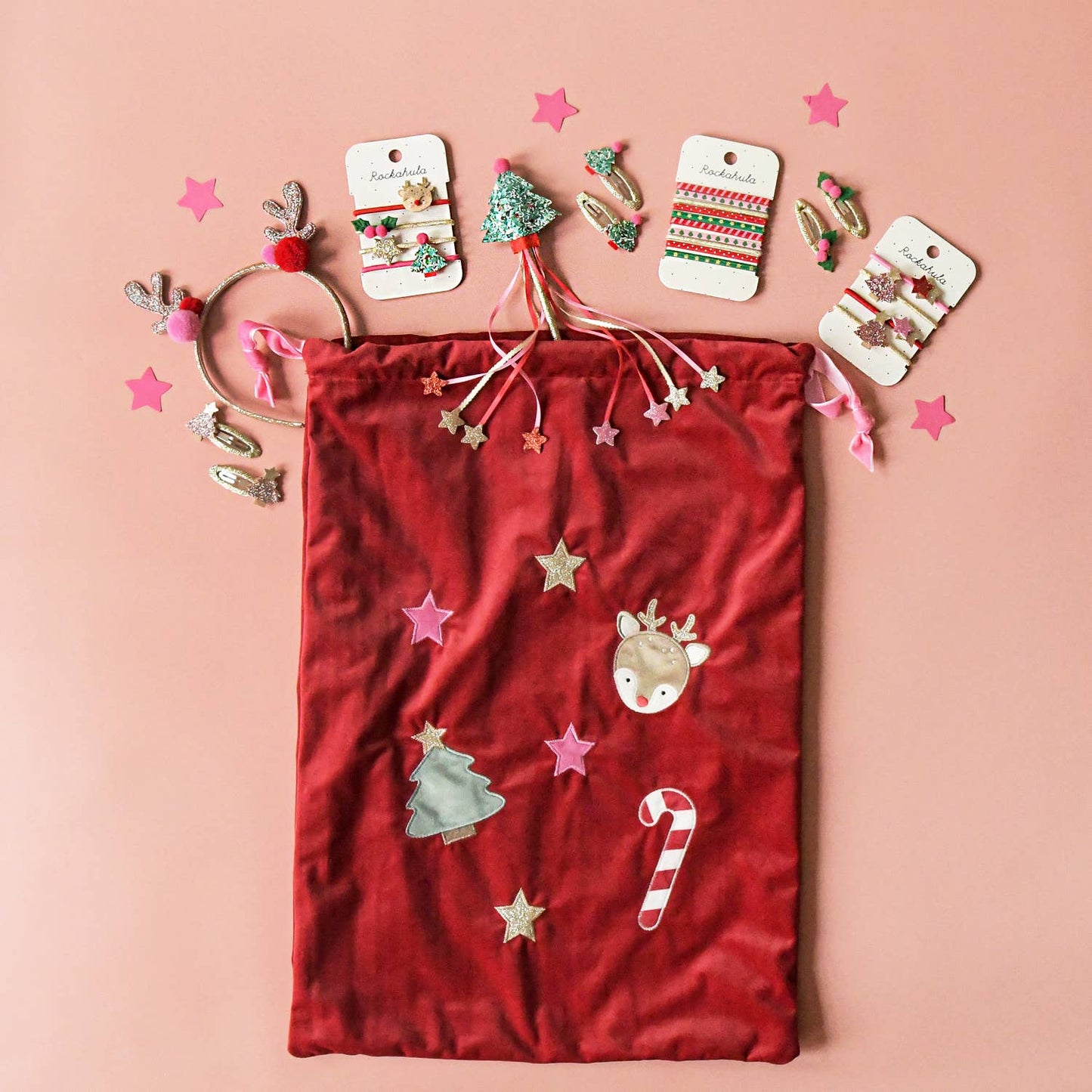 Christmas Tree Glitter Clips