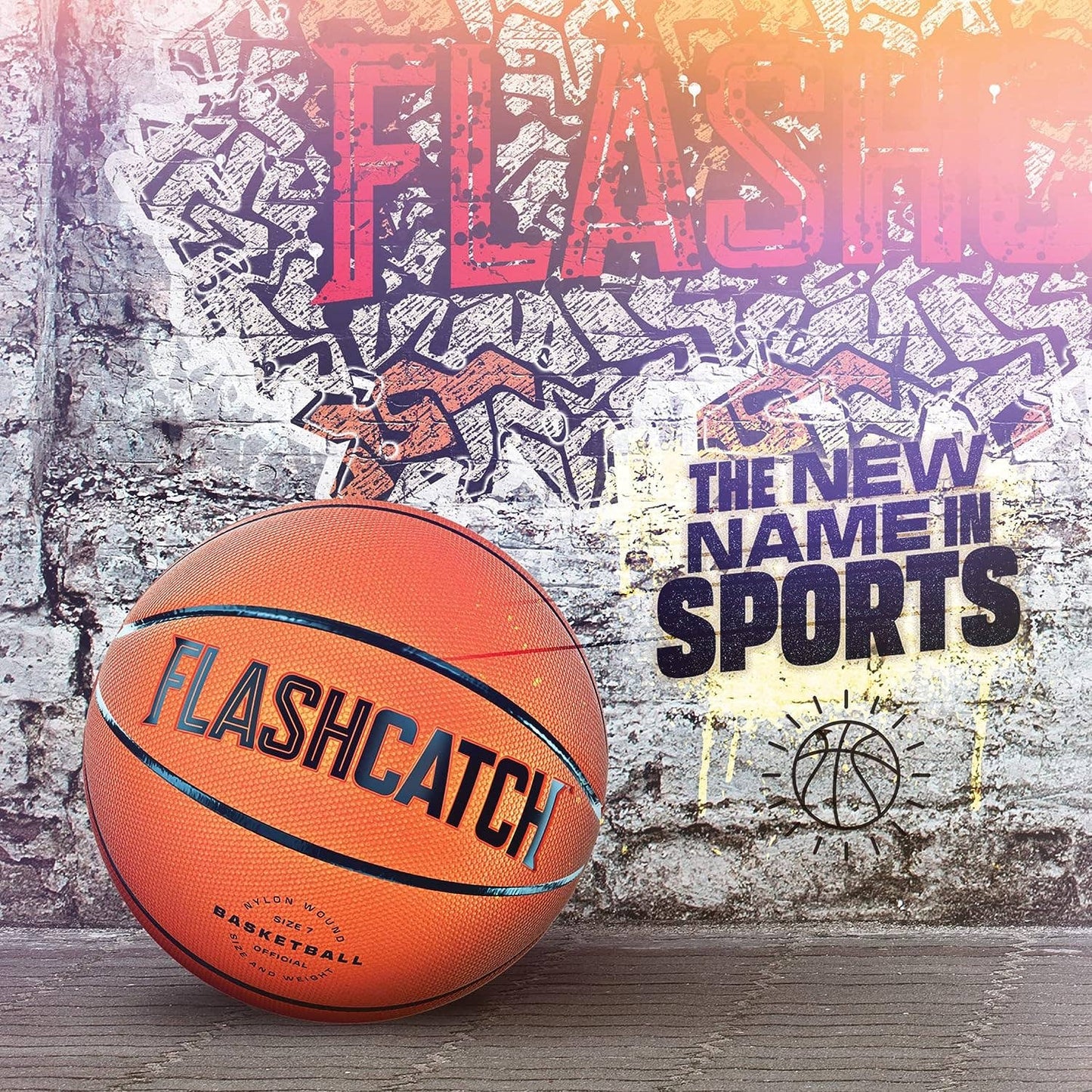 Light Up Basketball - Glow in the Dark Basket Ball - NO 7