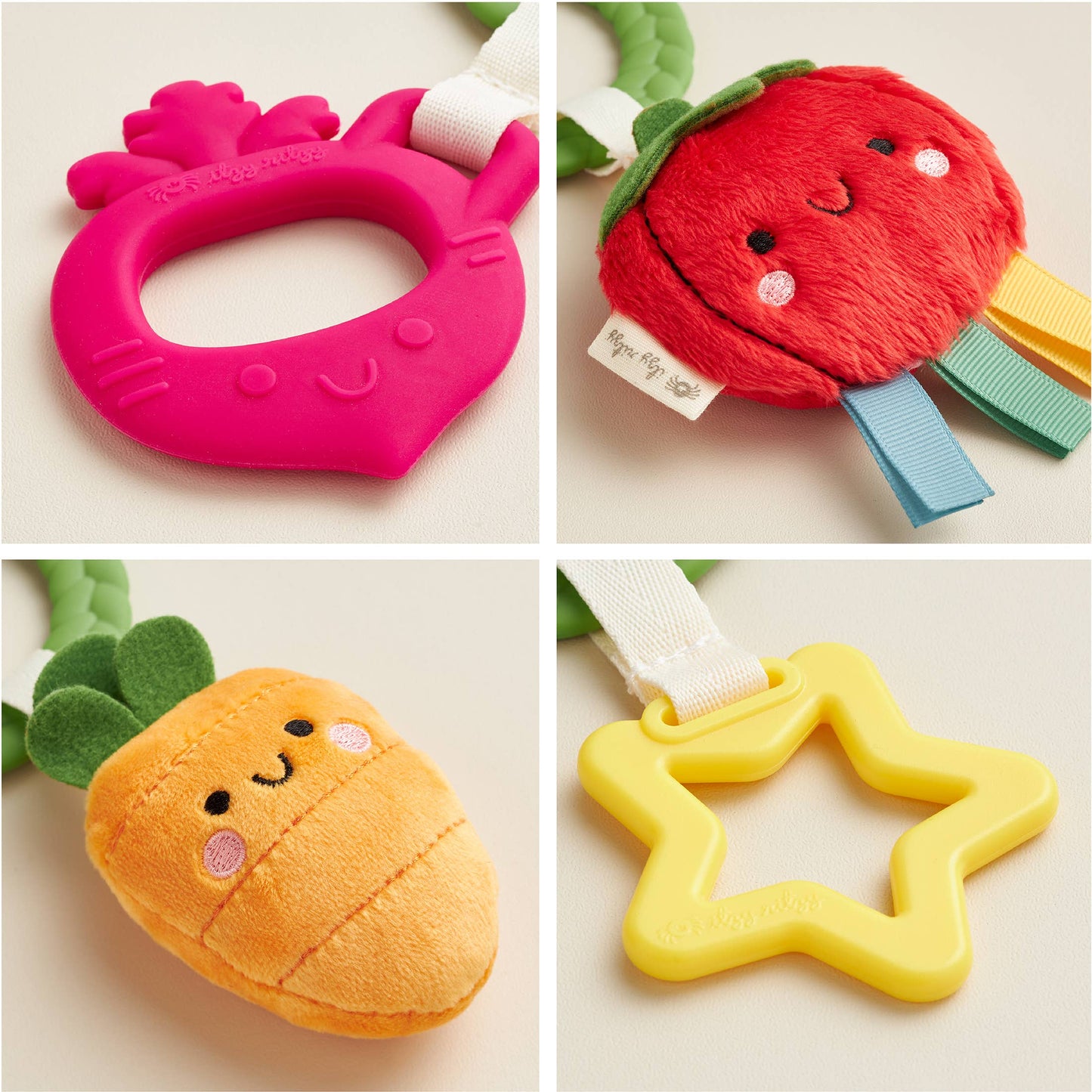 Bitzy Busy Ring™ Teething Activity Toy