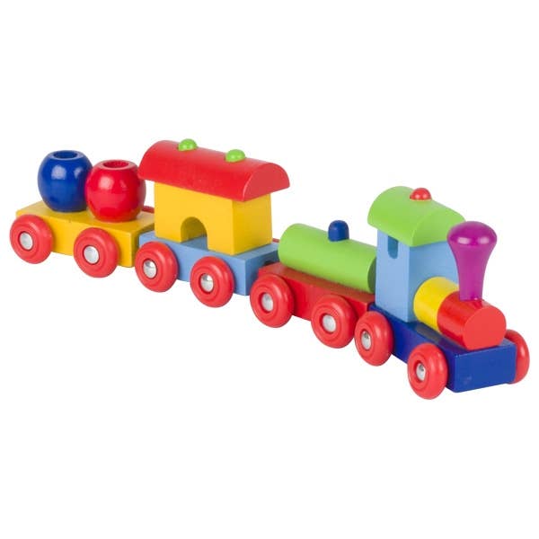 Wooden Train Peru - With magnetic couplings