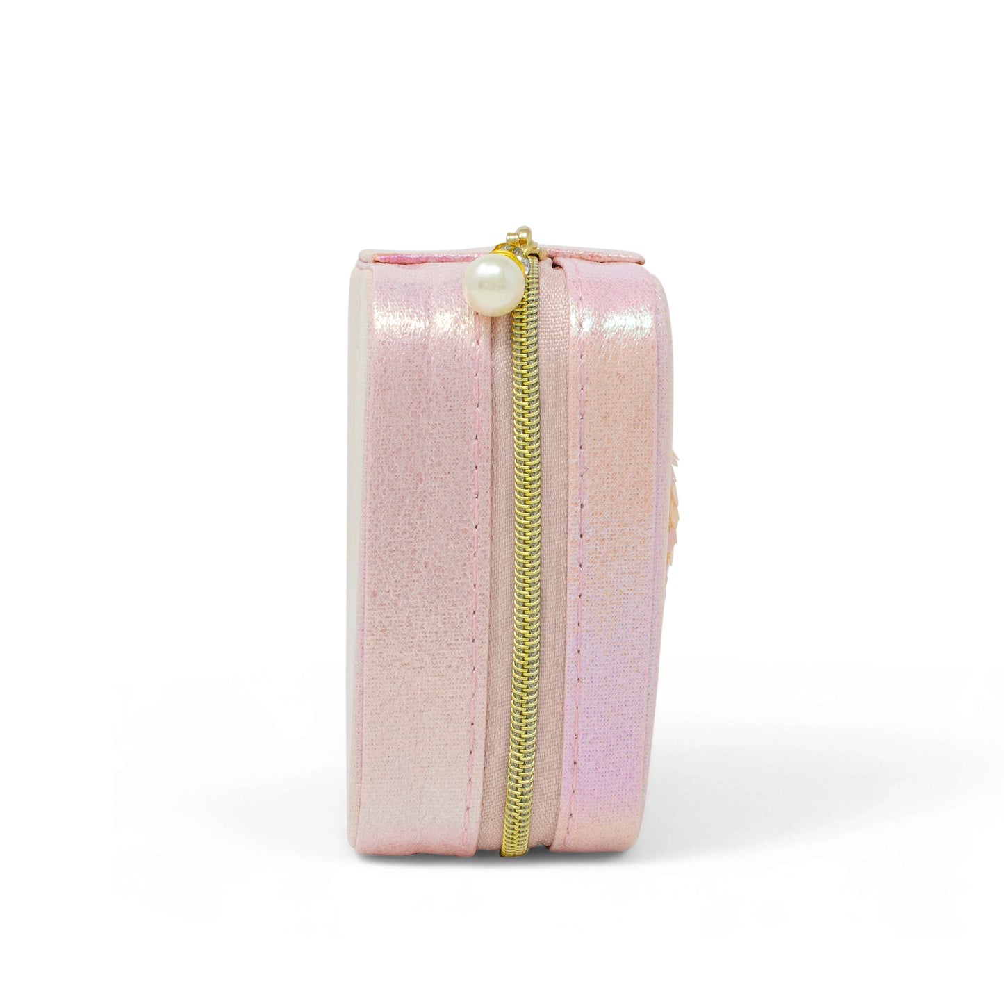 Girl's Sparking Sequin Heart Jewelry Box