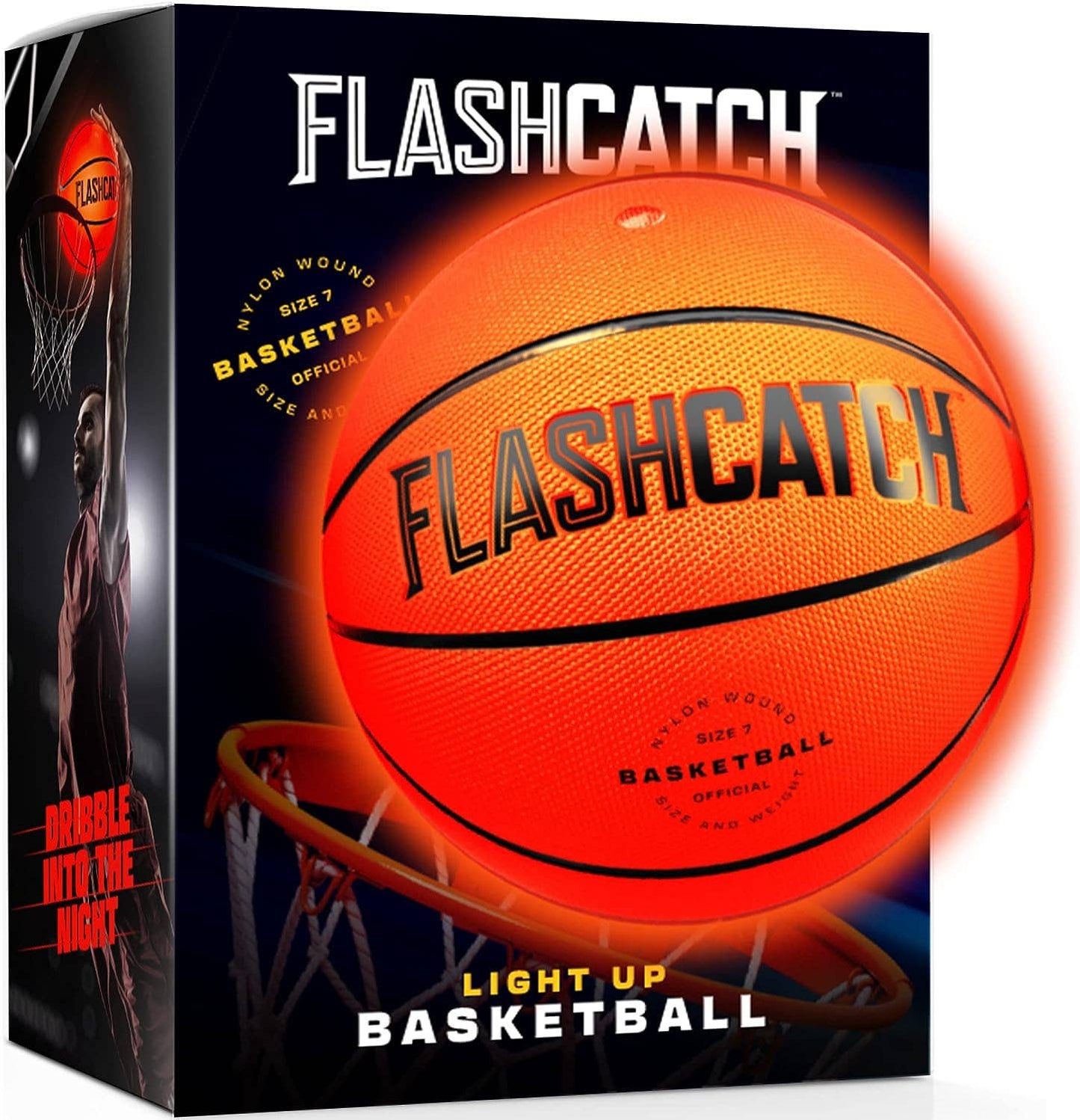 Light Up Basketball - Glow in the Dark Basket Ball - NO 7